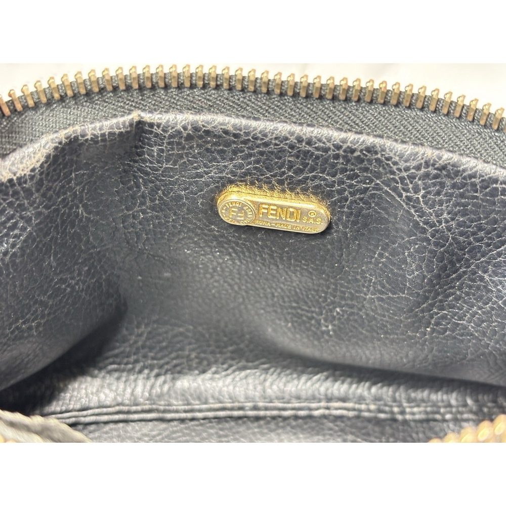 Authentic Fendi Leather Case Wallet Pouch Vintage Clutch - Picture 3 of 16